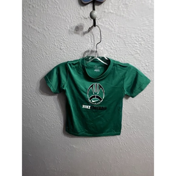 Nike Other - Nike Boys‎ Green Dri-FIT Shirt Sleeve Football  T-Shirt Size 5